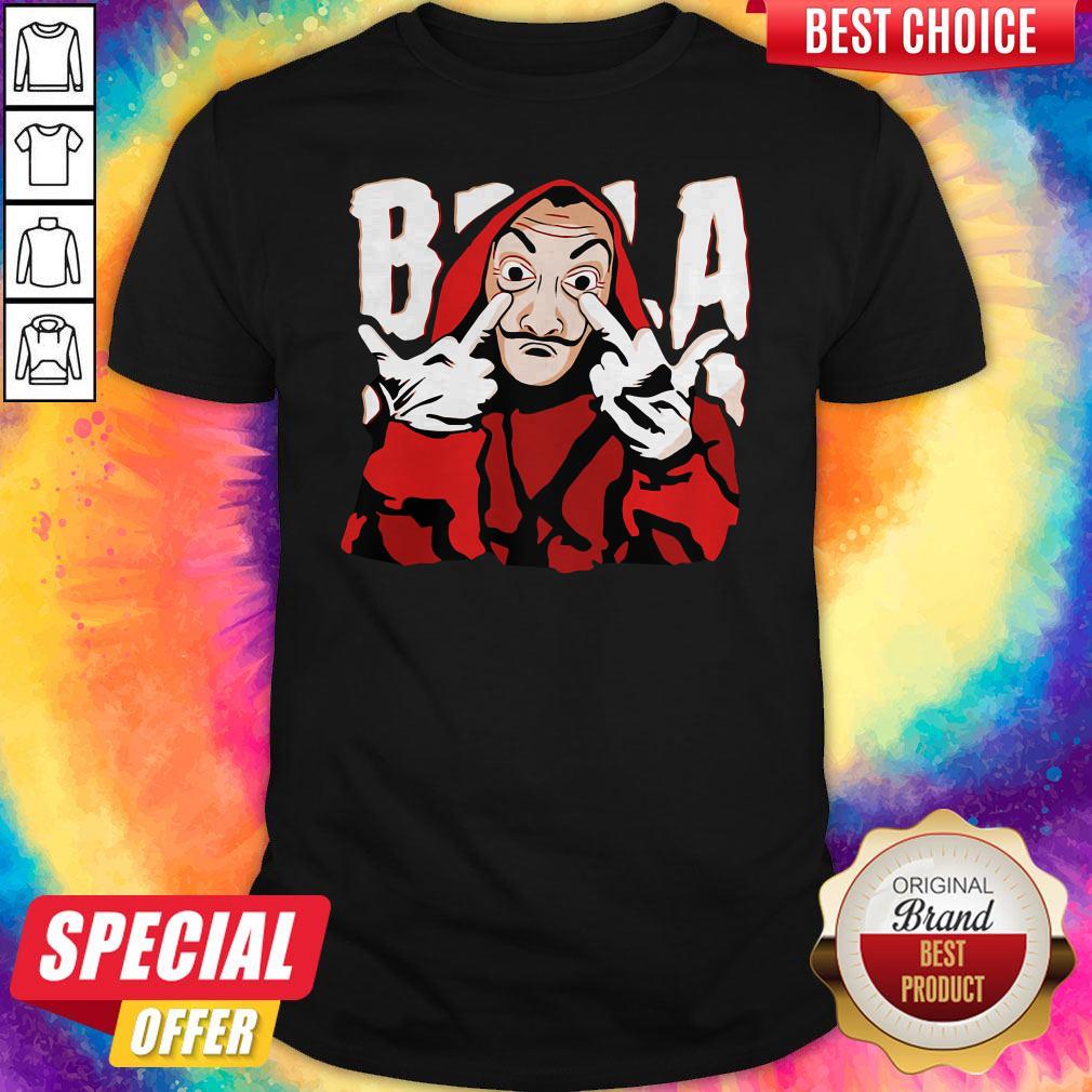 Funny La Casa De Papel Stickers Shirt