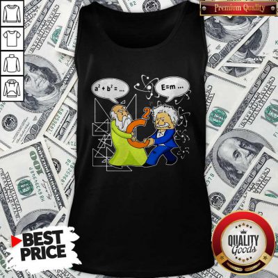 Funny Pythagoras Einstein Tank Top
