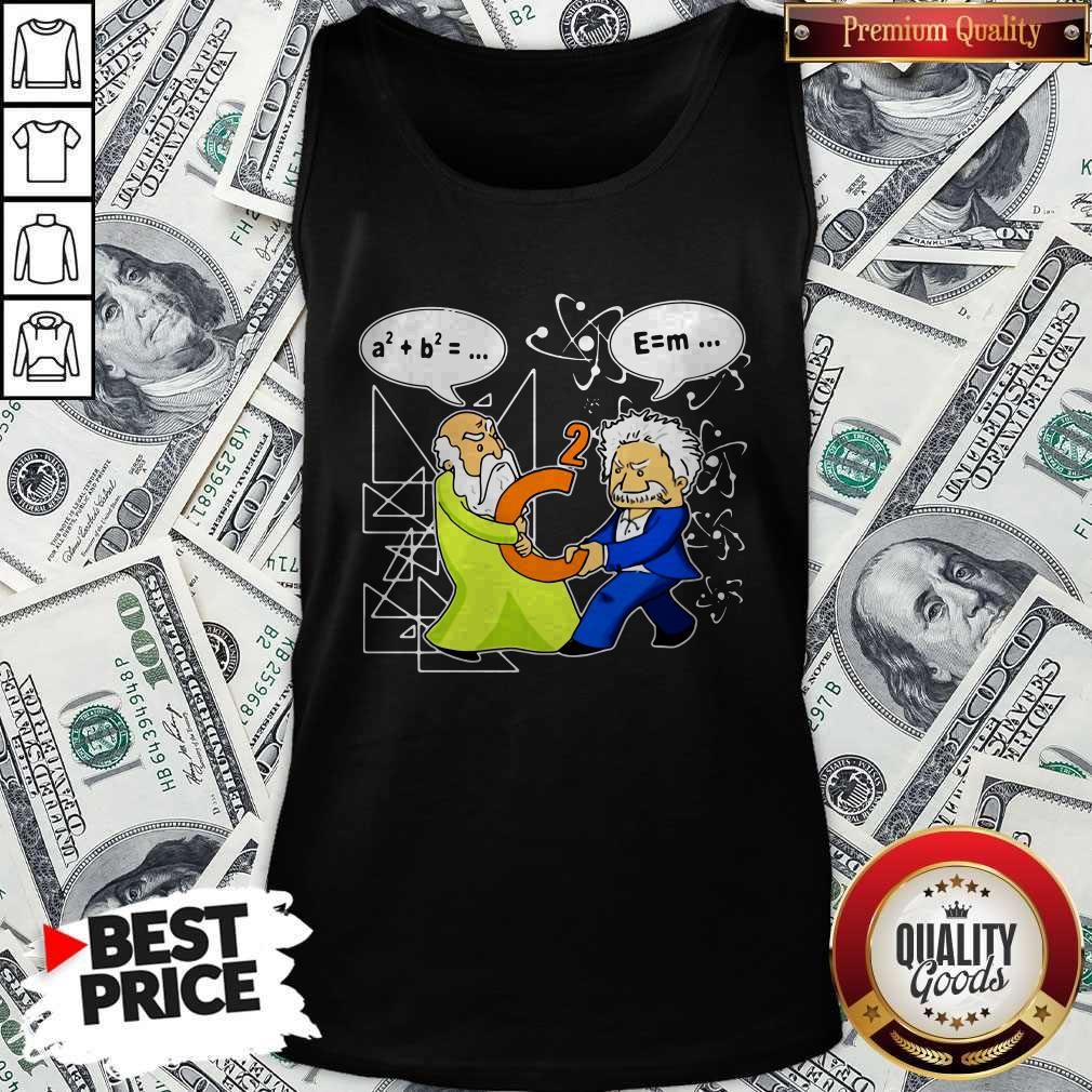 Funny Pythagoras Einstein Tank Top Funny Pythagoras Einstein Tank Top