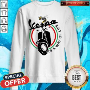Alternative view of Good Vespa It’s A Way Of Life Shirt