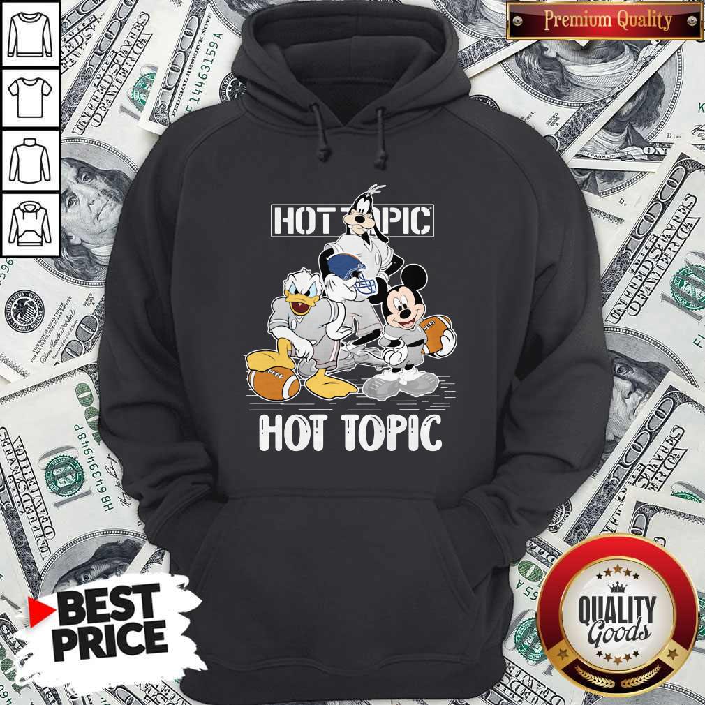 Goofy Donald Duck And Mickey Mouse Football Player Hot Topic Hoodie Goofy Donald Duck And Mickey Mouse Football Player Hot Topic Hoodie