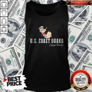 Hot US Coast Guard Semper Paratus Tank Top
