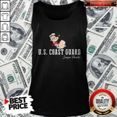Hot US Coast Guard Semper Paratus Tank Top