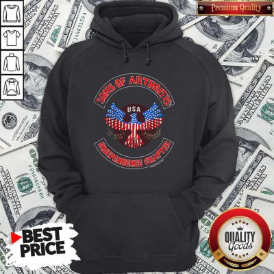 Independence Day Sons Of Arthritis Eagle USA Independence Chapter Hoodie