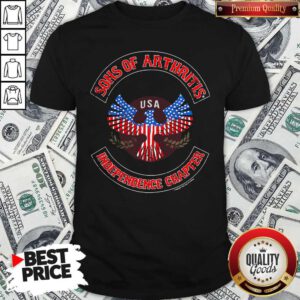 Independence Day Sons Of Arthritis Eagle USA Independence Chapter Shirt