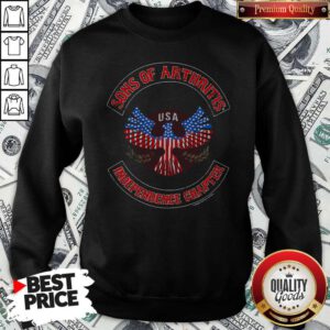 Independence Day Sons Of Arthritis Eagle USA Independence Chapter Sweatshirt