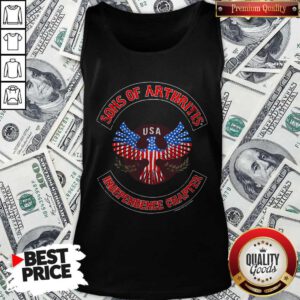 Independence Day Sons Of Arthritis Eagle USA Independence Chapter Tank Top