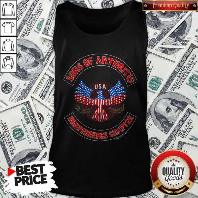 Independence Day Sons Of Arthritis Eagle USA Independence Chapter Tank Top