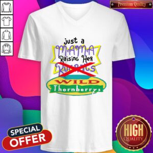 Just A Mama Raising Her Rugrats Wild Thornberrys V-neck