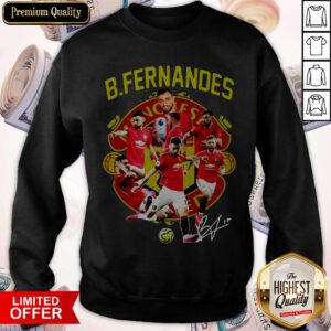 Manchester United B. Fernandes Signature Sweatshirt