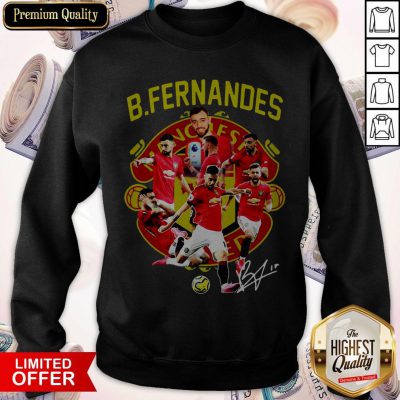 Manchester United B. Fernandes Signature Sweatshirt