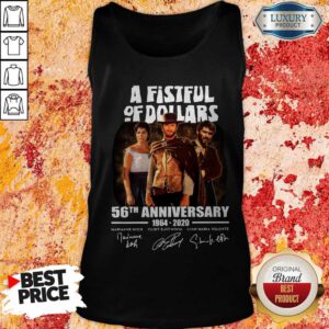Alternative view of Marianne Koch Clint Eastwood Gian Maria Volonte A Fistful Of Dollars 56th Anniversary 1964 2020 Signatures Shirt