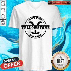 Nice Dutton Yellowstone Ranch V-neck