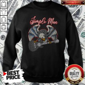 Nice Eagle Guitar Simple Man Lynyrd Skynyrd Sweatshirt