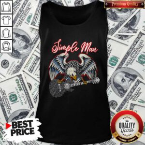 Nice Eagle Guitar Simple Man Lynyrd Skynyrd Tank Top