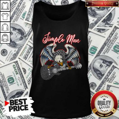 Nice Eagle Guitar Simple Man Lynyrd Skynyrd Tank Top