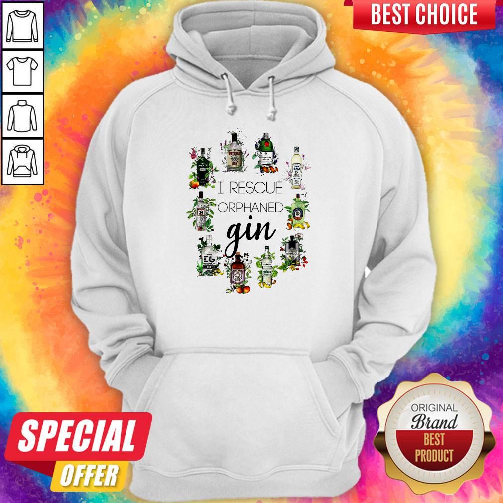 Nice I Rescue Orphaned Gin Hoodie Nice I Rescue Orphaned Gin Hoodie