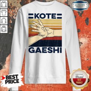 Nice Kote Gaeshi Vintage Sweatshirt