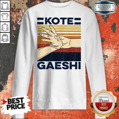 Nice Kote Gaeshi Vintage Sweatshirt