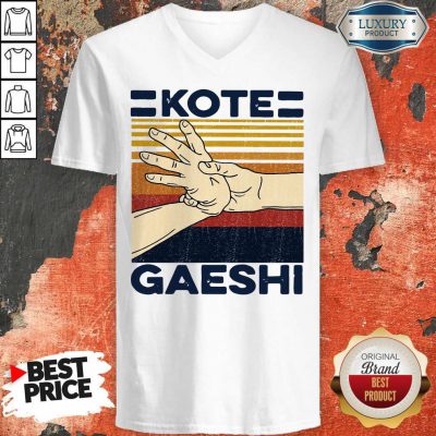 Nice Kote Gaeshi Vintage V-neck