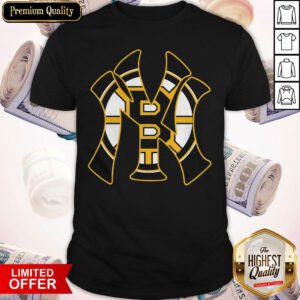 Nice New York Yankees And Boston Bruins Shirt