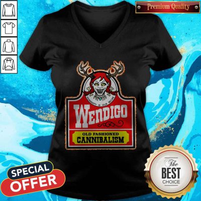 Nice Wendigo Old Fashioned Cannibalism V-neck