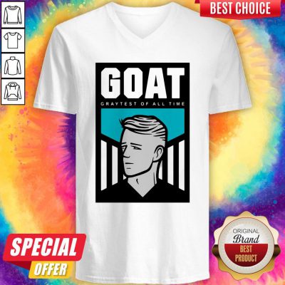 Official Goat Graytest Of All Time V-neck