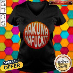 Official Hakuna Mafuckit V-neck