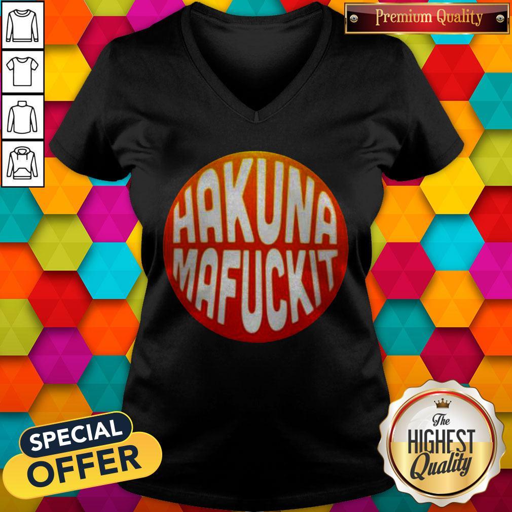Official Hakuna Mafuckit V-neck Official Hakuna Mafuckit V-neck