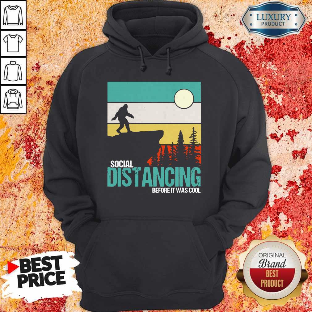Official Social Distancing Before It Was Cool Vintage Hoodie Official Social Distancing Before It Was Cool Vintage Hoodie