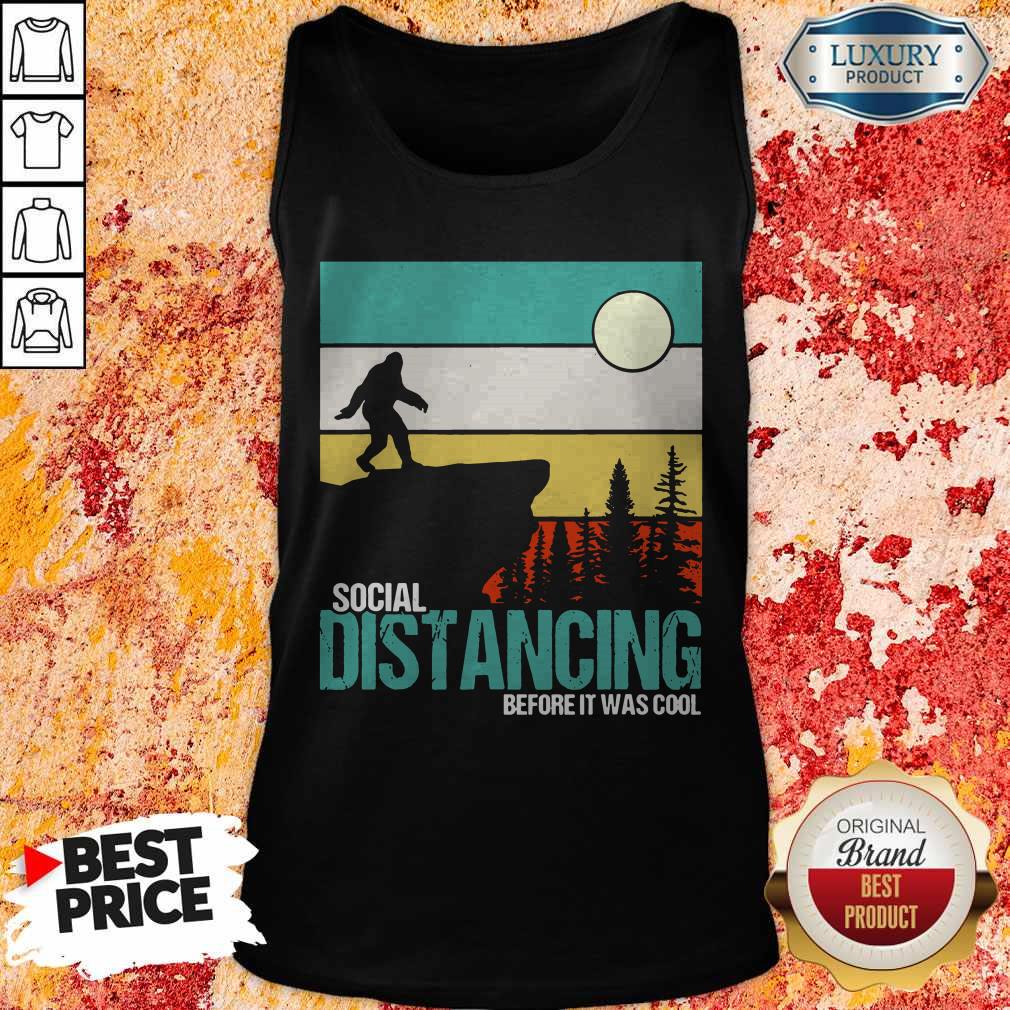 Official Social Distancing Before It Was Cool Vintage Tank Top Official Social Distancing Before It Was Cool Vintage Tank Top