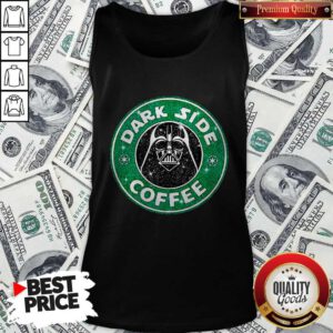Official Star Wars Darth Vader Dark Side Coffee Tank Top