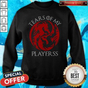Alternative view of Official Tears Of My Playerss Shirt