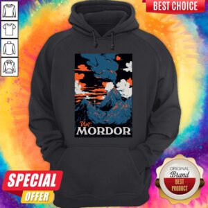 Official Visit Mordor Middle Earth Arch Villain Sauron Tee Hoodie