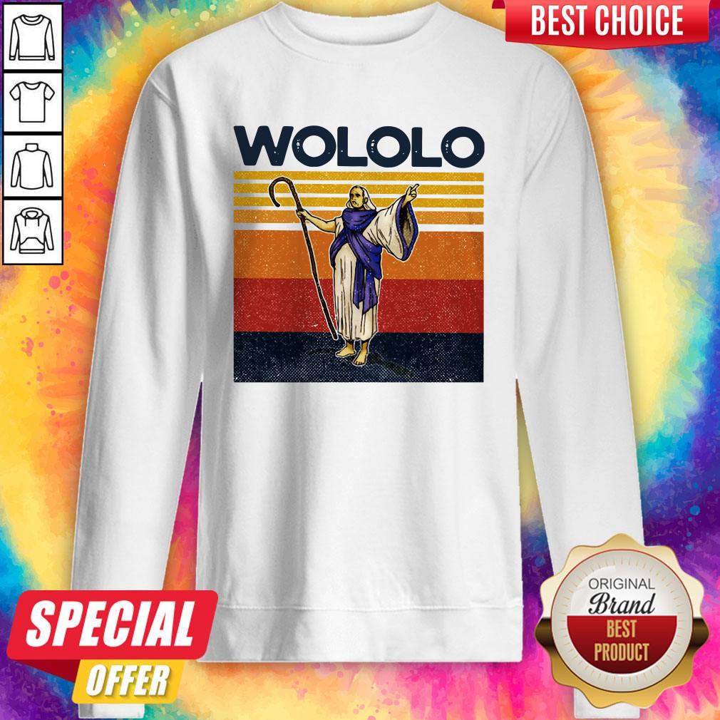Official Wololo Vintage Sweatshirt Official Wololo Vintage Sweatshirt