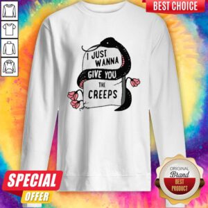 Alternative view of Premium I Just Wanna Give You The Creeps Shirt