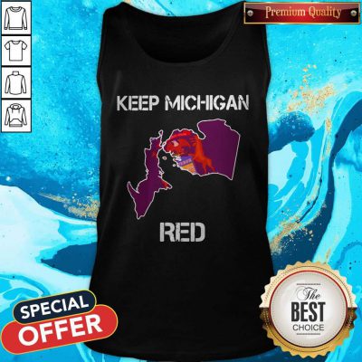Premium Keep Michigan Red Tank Top