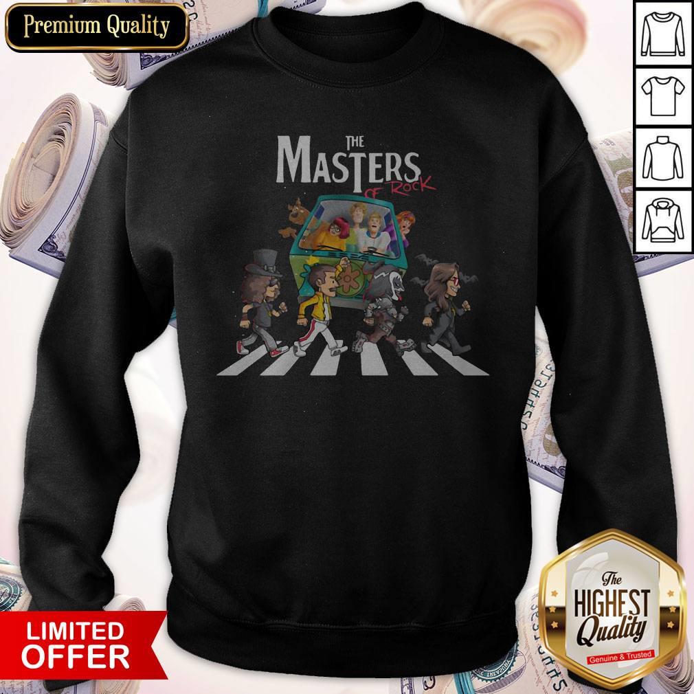 Premium Scooby Doo The Masters Of Rock Sweatshirt Premium Scooby Doo The Masters Of Rock Sweatshirt