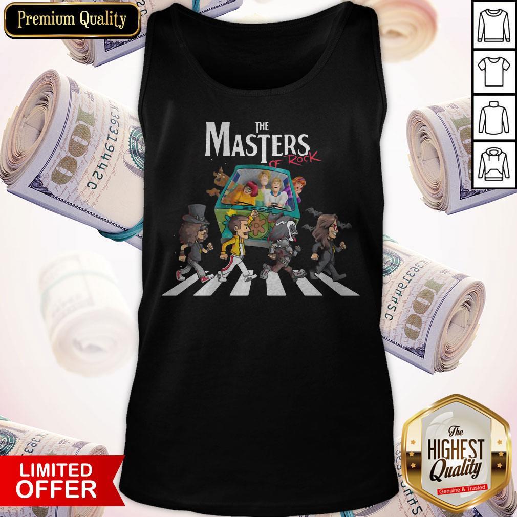 Premium Scooby Doo The Masters Of Rock Tank Top Premium Scooby Doo The Masters Of Rock Tank Top