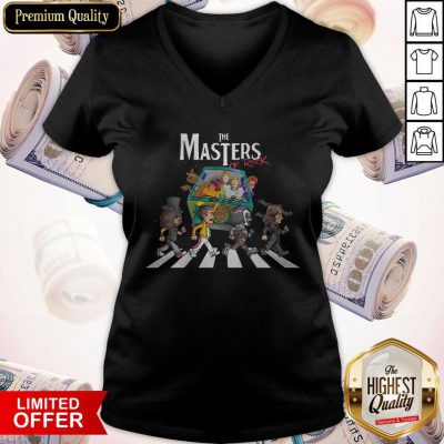 Premium Scooby Doo The Masters Of Rock V-neck