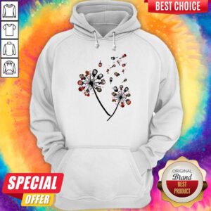 Pretty Horror Character Dandelion Flower Hoodie