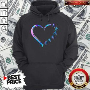 Pretty Mandalorian Heart Holo Hoodie