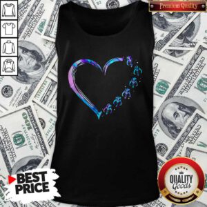 Pretty Mandalorian Heart Holo Tank Top