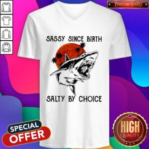 She Dreams Of The Ocean Late At Night And Longs For The Wild Salr Air Mermaid V-neck