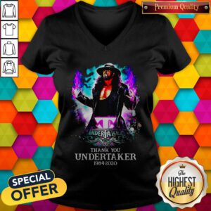 Thank You Undertaker 1984-2020 V-neck