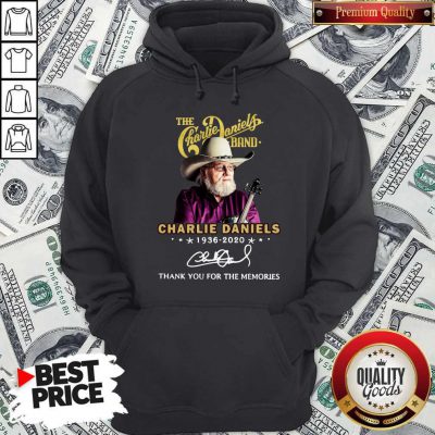 The Charlie Daniels Band 1936 2020 Thank You For The Memories Signature Hoodie