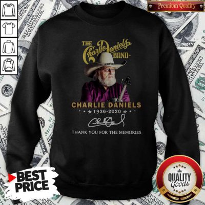 The Charlie Daniels Band 1936 2020 Thank You For The Memories Signature Sweatshirt