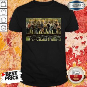 The Walking Dead Film Characters Signatures Shirt