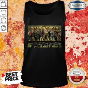 The Walking Dead Film Characters Signatures Tank Top