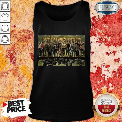 The Walking Dead Film Characters Signatures Tank Top